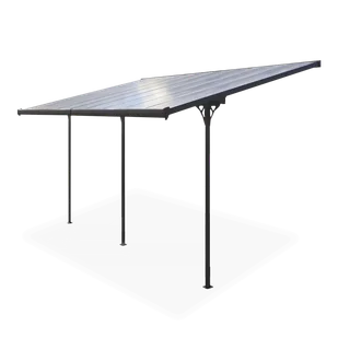 Wiata tarasowa ATLANTA 5,5x3m Cold Grey - HARDMAISTER - Garaże i wiaty - miniaturka - grafika 1
