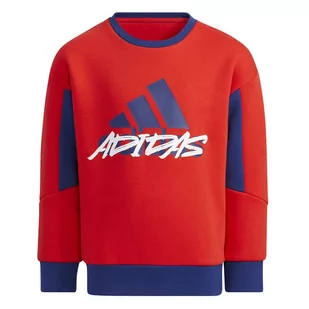 adidas Fleece Crewneck > H40304 - Adidas - Bluzy sportowe damskie - miniaturka - grafika 1