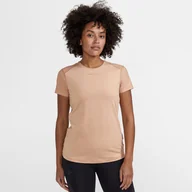 Koszulki i topy damskie - Damska Koszulka z krótkim rękawem CRAFT ADV ESSENCE SS SLIM TEE W 1908767-791000 – Brązowy - miniaturka - grafika 1