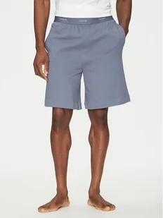 Calvin Klein Underwear Szorty piżamowe 000NM2707E Niebieski Regular Fit - Piżamy męskie - miniaturka - grafika 1