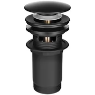 Korki do umywalek - Laveo Laveo Korek klik-klak uniwersalny czarny CKK 72R3 - miniaturka - grafika 1