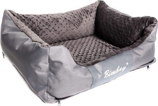 Bimbay Kanapa legowisko Bimbay Minky S szaro grafitowa