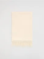 Czapki damskie - Reserved - Szalik z wiskozą - złamana biel - miniaturka - grafika 1