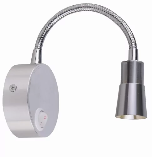 Candellux DINO Kinkiet 3W LED CHROM/Aluminium KLOSZ STOŻEK 21-43689