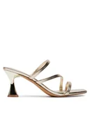 Klapki i japonki damskie - Aldo Klapki Jewella 13706602 Złoty - miniaturka - grafika 1