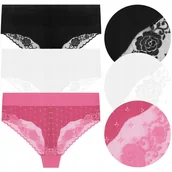 Majtki damskie - MAJTKI DAMSKIE FIGI Modelujące Wyszczuplające Wysoki Stan Maxi 3 pak r. 5XL - miniaturka - grafika 1