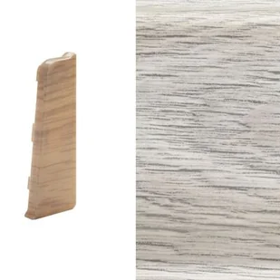 Arbiton Zakończenie prawe do listwy INDO (1 sztuka) dąb kaukaski - Listwy przypodłogowe - miniaturka - grafika 1
