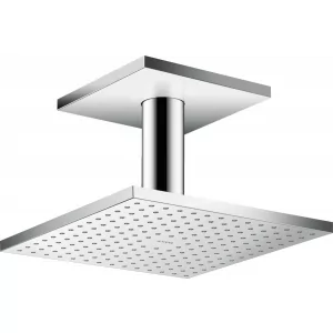 AXOR 35312000 AXOR ShowerSolutions Overhead shower 250/250 2jet with ceiling connection, chrom - Deszczownice - miniaturka - grafika 1