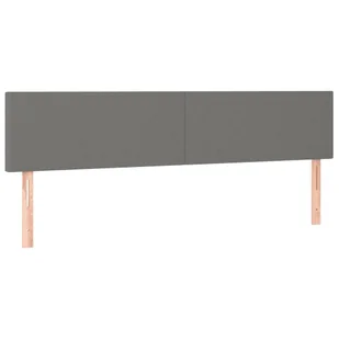Lumarko Łóżko kontynentalne z materacem, ciemnoszara tkanina 200x200 cm - Łóżka - miniaturka - grafika 7
