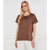 Koszulki i topy damskie - Patrizia Pepe T-shirt + kubek | Regular Fit - miniaturka - grafika 1