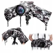 Kamery cyfrowe - akcesoria - Pokrowiec Przeciwdeszczowy Futerał Osłona Moro Aparat DSLR Bezlusterkowiec - miniaturka - grafika 1