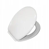 Deski sedesowe - Bisk DESKA SEDESOWA ANTYBAKTERYJNA YUCCA BIAŁA 8 0 6 5... (80651) - miniaturka - grafika 1