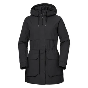 Damska Kurtka przejściowa HELLY HANSEN W BOYNE INS PARKA 2.0 53836_990 – Czarny - Kurtki damskie - miniaturka - grafika 1