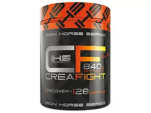 Iron Horse Crea Fight 2.0 840 g pomarańcza - Witaminy i minerały dla sportowców - miniaturka - grafika 1