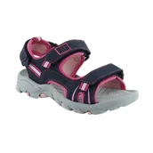 Sandały damskie - GIOSEPPO SANDAŁKI DLA DZIEWCZYNKI GRANATOWE 26 JWJ - Gioseppo - miniaturka - grafika 1