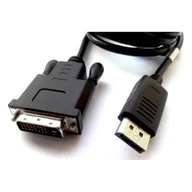 Adaptery i przejściówki - Unitek Kabel adapter Y-5118BA Displayport - DVI-D M/M 1,8m - miniaturka - grafika 1