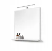 Lustra - Lustro ścienne prostokąt 600 x 700 mm LED - miniaturka - grafika 1