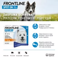 Artykuły przeciw pasożytom - Frontline Spot-on dla psów  - L: 20-40 kg (3 pipety x 2,68 ml) - miniaturka - grafika 1