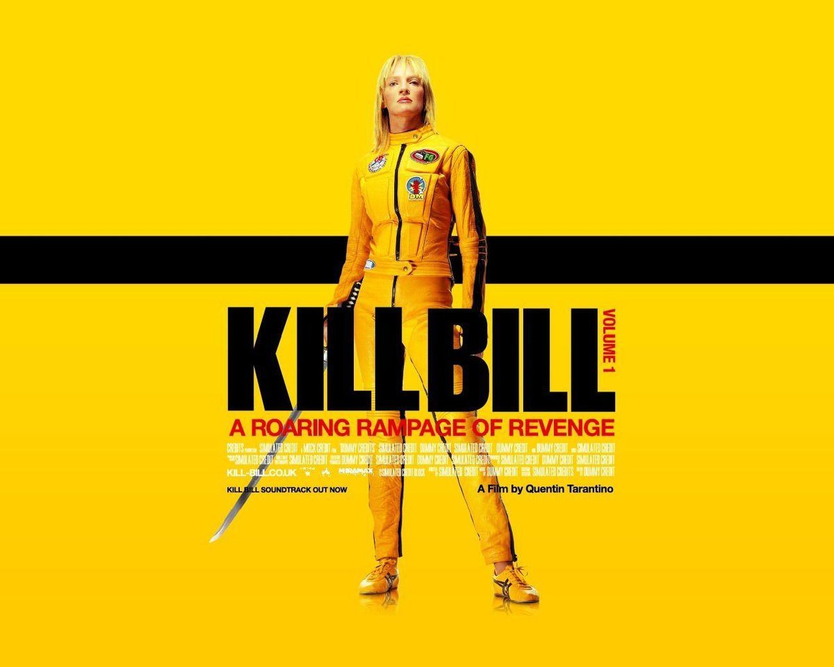 PODKŁADKA POD MYSZ Z Nadrukiem 22x18 cm KILL BILL Uma Thurman Tekst Prezent