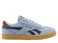 Buty dla dziewczynek - Buty dziecięce Reebok 100240611 REEBOK SMASH EDGE Niebieskie - miniaturka - grafika 1