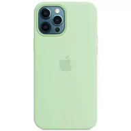 Etui i futerały do telefonów - Etui Apple Mk053Ze/A Iphone 12 Pro Max 6.7" Magsafe Pistacjowy/Pistachio Silicone Case - miniaturka - grafika 1