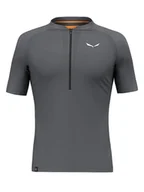Koszulki sportowe męskie - Salewa Koszulka funkcyjna "Pedroc Pro" w kolorze szarym - miniaturka - grafika 1