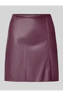 Spódnice - Spódnica mini z imitacji skóry model NELLY - Vero Moda - miniaturka - grafika 1
