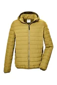 Kurtki męskie - G.I.G.A. DX Męska kurtka pikowana/kurtka przejściowa z odpinanym kapturem GS 84 MN QLTD JCKT, wypalana żółta, L, 43131-000 - miniaturka - grafika 1