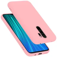 Etui i futerały do telefonów - Pokrowiec Do Xiaomi RedMi NOTE 8 PRO Etui w LIQUID RÓŻOWY TPU Silikon Case Cover Obudowa Ochronny Cadorabo - miniaturka - grafika 1