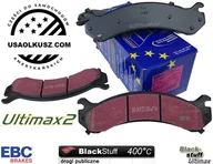 Klocki hamulcowe - Przednie klocki hamulcowe EBC Ultimax2 Cadillac DeVille 2000-2005 - PIASTY 8 SZPILEK - miniaturka - grafika 1