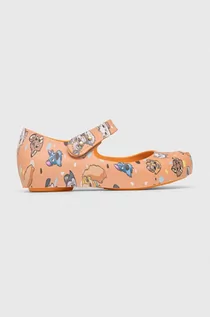 Buty dla dziewczynek - Melissa baleriny dziecięce x Disney kolor pomarańczowy - grafika 1