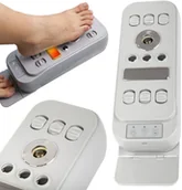 Masażery - Masażer do stóp elektryczny masujący podgrzewający młotkujący wibracyjny - miniaturka - grafika 1