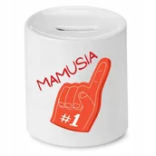 Skarbonki - SKARBONKA DLA MAMY MATKI NUMER JEDEN PREZENT z Nadrukiem ze Zdjęciem - miniaturka - grafika 1