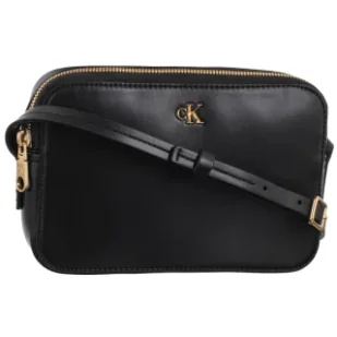 Torebka Listonoszka CK Camera Bag Black/Antique Light Gold LV04F3173G YIH (CK697-a) Calvin Klein - Torebki damskie - miniaturka - grafika 1