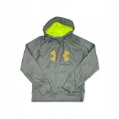 Bluzy damskie - Wciągana bluza damska kaptur szara UNDER ARMOUR M - Under Armour - miniaturka - grafika 1