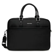 Torby na laptopy - Torba na laptopa Gino Rossi 06A10936-3 Czarny - miniaturka - grafika 1