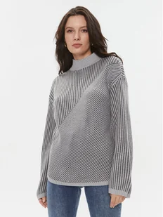 Vila Golf 14089906 Szary Regular Fit - Swetry damskie - miniaturka - grafika 1