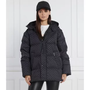 Karl Lagerfeld Puchowa kurtka 2w1 Reflect Monogram | Regular Fit - Kurtki damskie - miniaturka - grafika 1