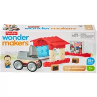 Klocki - Fisher Price Wonder Makers Garaż klocki - miniaturka - grafika 1
