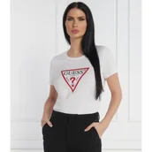 Koszulki i topy damskie - GUESS T-shirt | Regular Fit - miniaturka - grafika 1