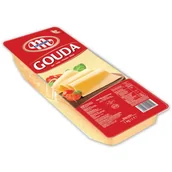 Szybkie dania obiadowe - Mlekovita Ser Gouda Plastry 1Kg - miniaturka - grafika 1