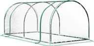 Szklarnie ogrodowe - Szklarnia Outsunny, szklarnia z drzwiami, zimna rama, dom dla roślin, szkółka roślin, stal PVC, 200 x 100 x 80 cm - miniaturka - grafika 1