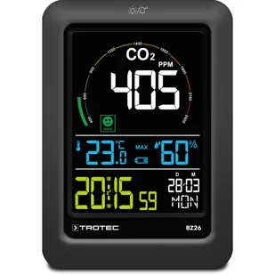 Trotec Monitor jakości powietrza CO2 BZ26 - Inne urządzenia pomiarowe - miniaturka - grafika 5