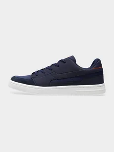 4F Chłopięce Sneakersy Buty do Szkoły Granatowe Biała Podeszwa Roz 32 - Buty dla chłopców - miniaturka - grafika 1