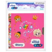 STARPAK Pamiętnik z kluczykiem Frozen emotikony - Zabawki kreatywne - miniaturka - grafika 1