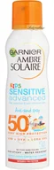 Balsamy i kremy do opalania - GARNIER - AMBRE SOLAIRE - KIDS - Sensitive Advanced Anti-Sand Spray - Spray ochronny dla dzieci, dla skóry wrażliwej na słońce - SPF 50+ - 200 ml - miniaturka - grafika 1