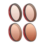 Akcesoria do kamer sportowych - Sunnylife Zestaw Filtrów ND8/PL+ND16/PL+ND32/PL+ND64/PL 073525 - miniaturka - grafika 1