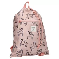 Torby sportowe - Worek gimnastyczny Unikorn pink KIDZROOM - miniaturka - grafika 1