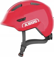 Kaski rowerowe - Kask rowerowy dziecięcy Abus Smiley 3.0 shiny red M 50-55 cm - miniaturka - grafika 1