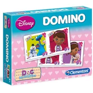 Gry planszowe - Clementoni, Klinika dla pluszaków, gra logiczna Domino - miniaturka - grafika 1